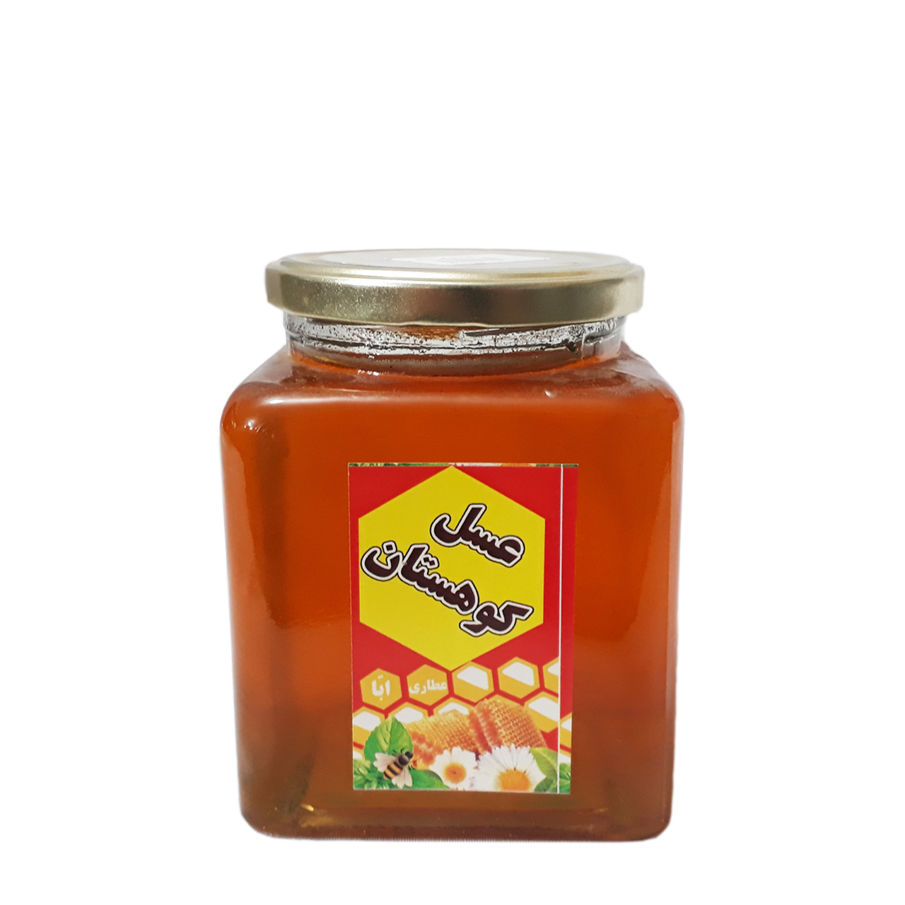 عسل طبیعی بدون موم کوهستان 1000 گرمی
