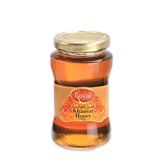 عسل طبیعی خوانسار رویال طلایی 450 گرمی