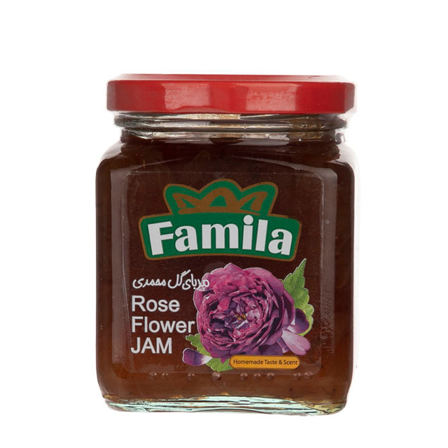 مربا گل محمدی فامیلا 300 گرمی