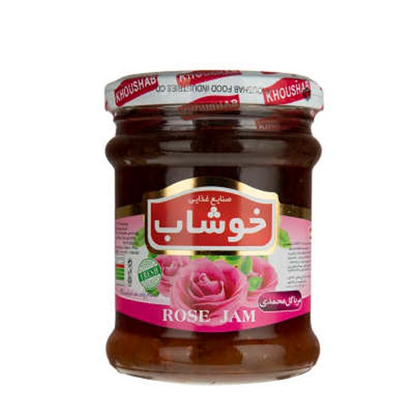 مربا گل محمدی خوشاب 290 گرمی