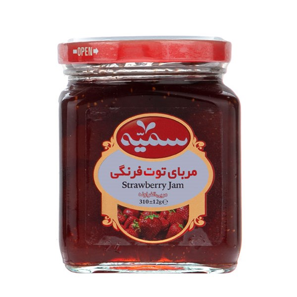 مربا توت فرنگی سمیه 310 گرمی