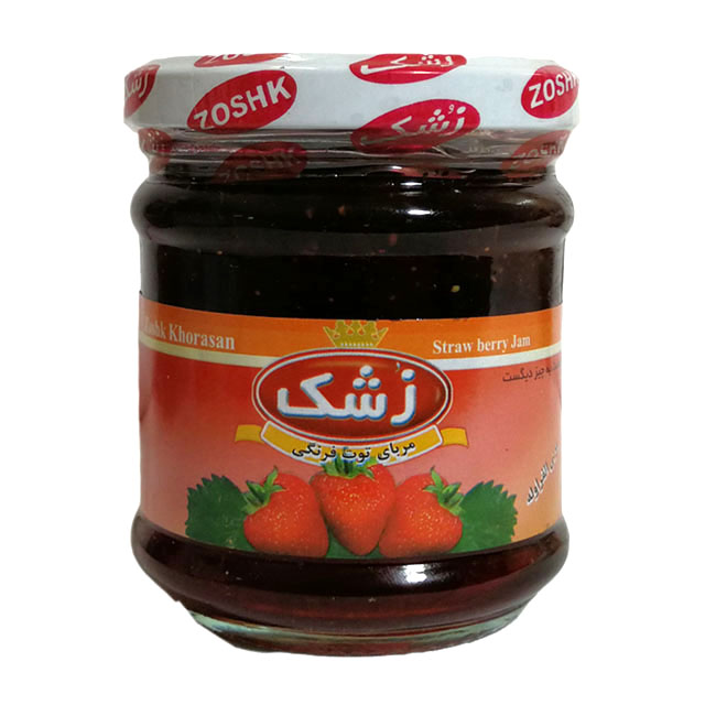 مربا توت فرنگی زشک 200گرمی