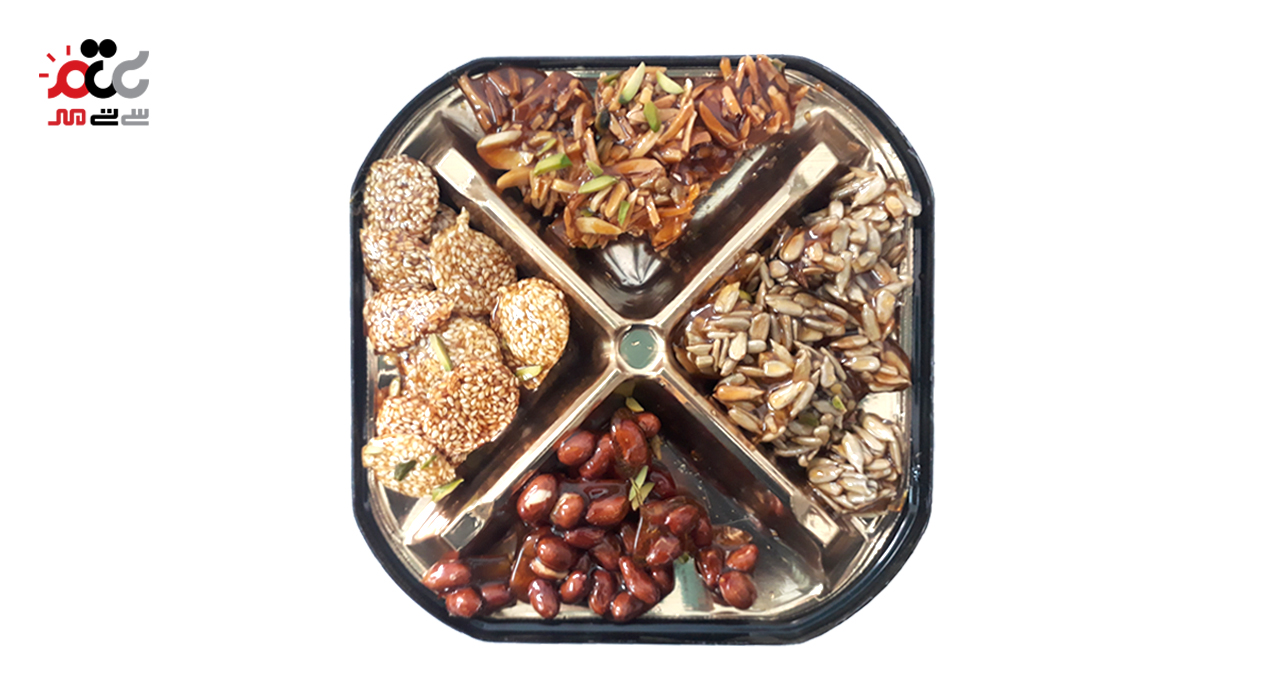 سوهان عسلی چهار مغز آچاچی 205 گرمی