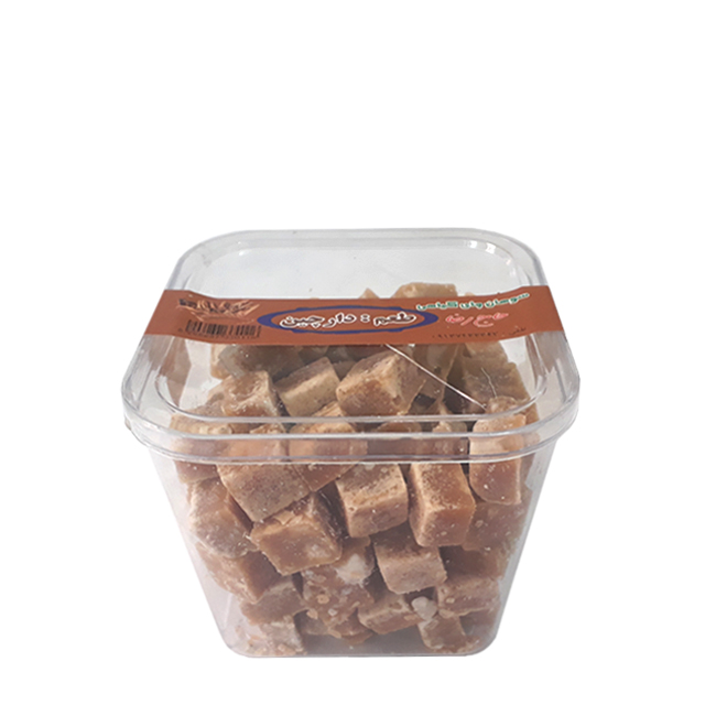 سوهان چای گیاهی با طعم دارچین حاج رضا 400 گرمی