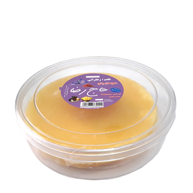 سوهان چای زعفرانی حاج رضا 800گرمی