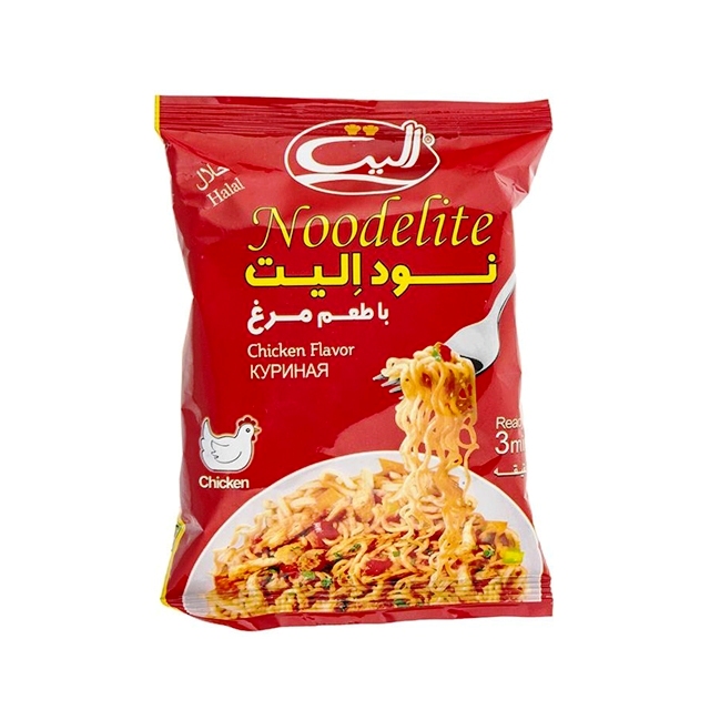 نودالیت با طعم مرغ الیت 75 گرم