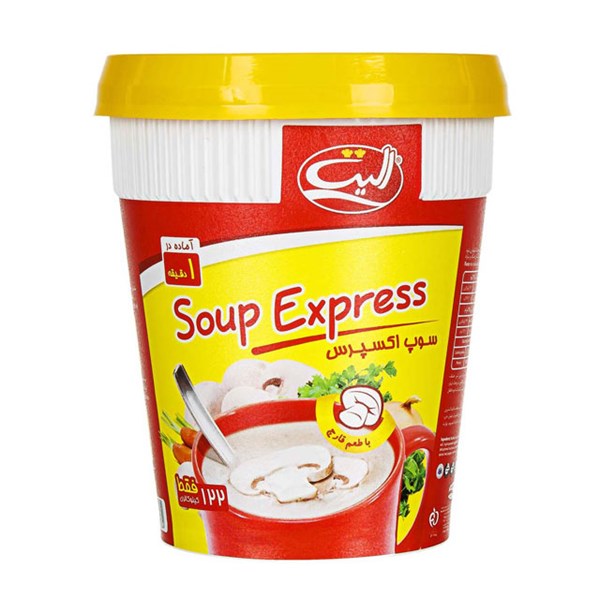 سوپ اکسپرس با طعم قارچ الیت 35 گرمی