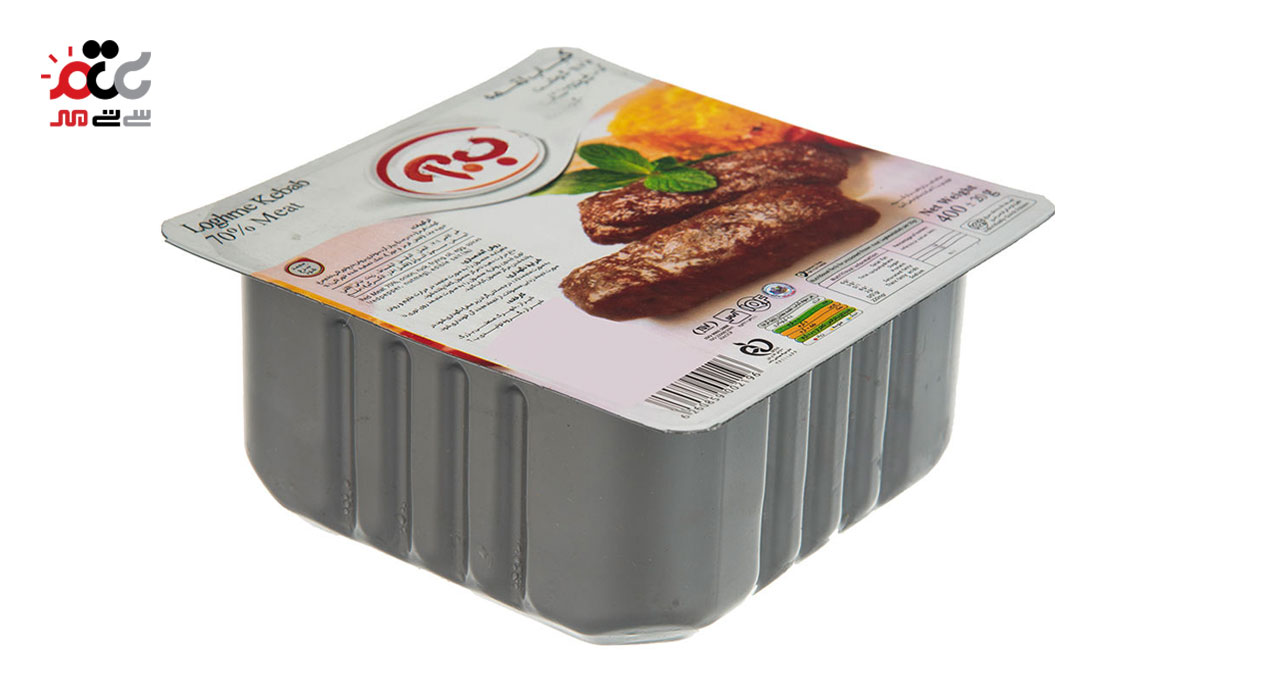 کباب لقمه 70 درصد گوشت ب.آ  400 گرمی