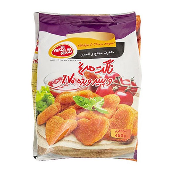 ناگت مرغ 70 درصد شام شام 450 گرمی