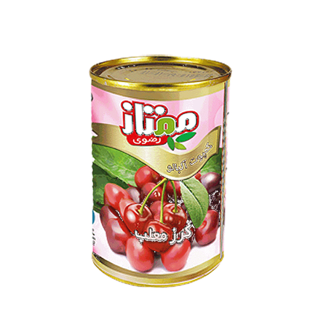 کمپوت آلبالو ممتاز رضوی 280 گرمی