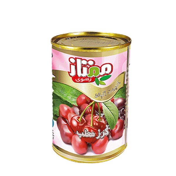 کمپوت آلبالو ممتاز رضوی 280 گرمی