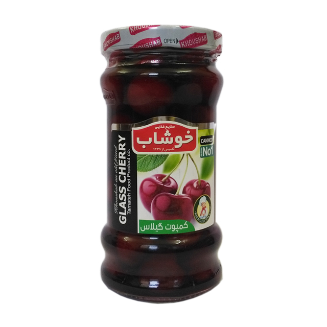 کمپوت گیلاس خوشاب 600 گرمی