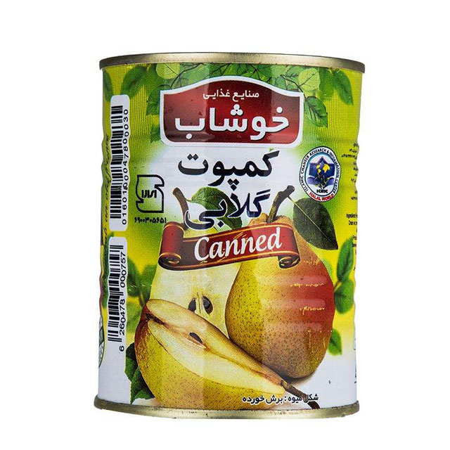 کمپوت گلابی خوشاب 350 گرمی