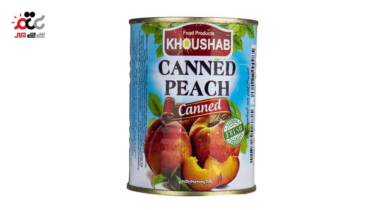  کمپوت هلو خوشاب 350 گرمی