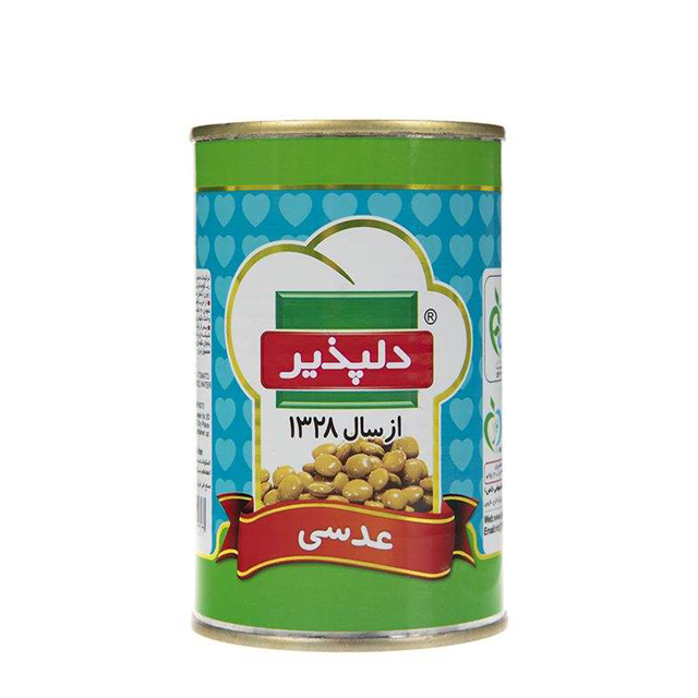 کنسرو عدسی دلپذیر 420 گرمی