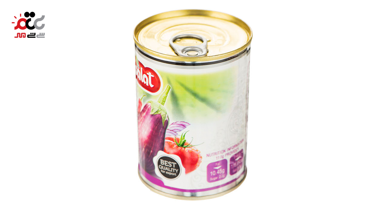 کنسرو خوراک بادمجان اصالت 380 گرمی
