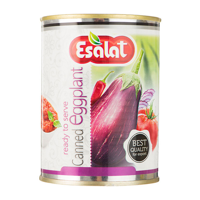 کنسرو خوراک بادمجان اصالت 380 گرمی