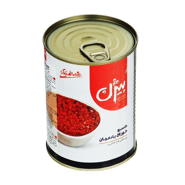 کنسرو خوراک بادمجان بیژن 380 گرمی