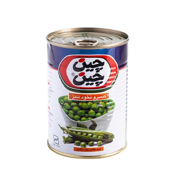 کنسرو نخود سبز چین چین 400 گرمی