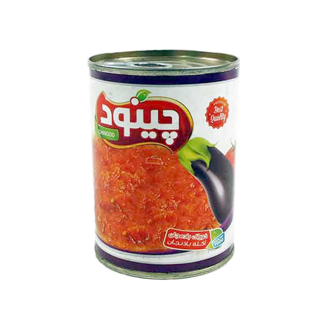 بهترین کنسرو خوراک بادمجان چینود 350 گرمی