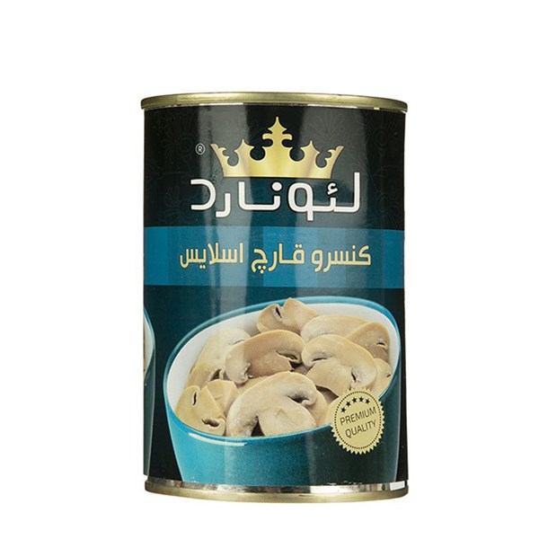 کنسرو قارچ اسلایس لئونارد 420 گرمی