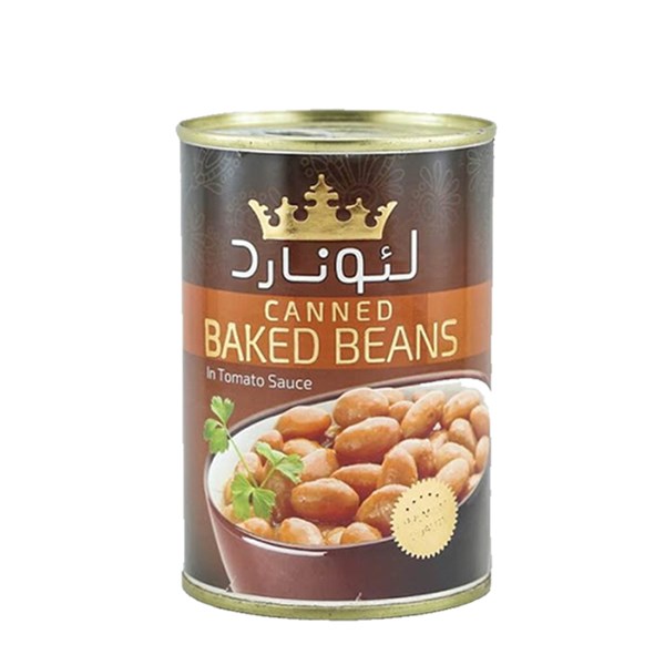 کنسرو لوبیا چیتی با سس لئونارد 420 گرمی