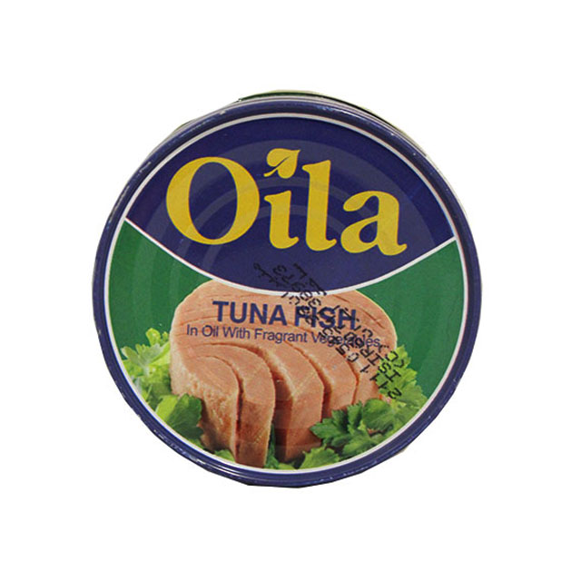  کنسرو تن ماهی در روغن زیتون اویلا 180 گرمی