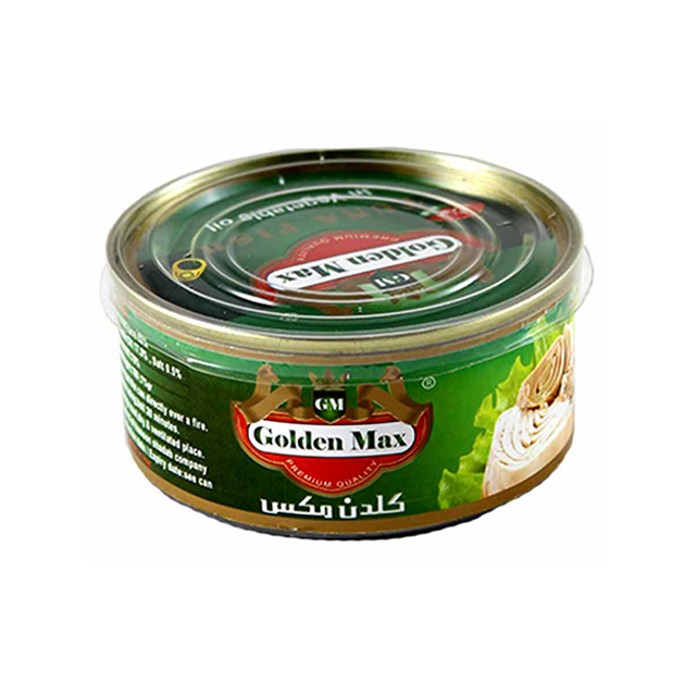  کنسرو تون ماهی در روغن گیاهی گلدن مکس 180 گرمی