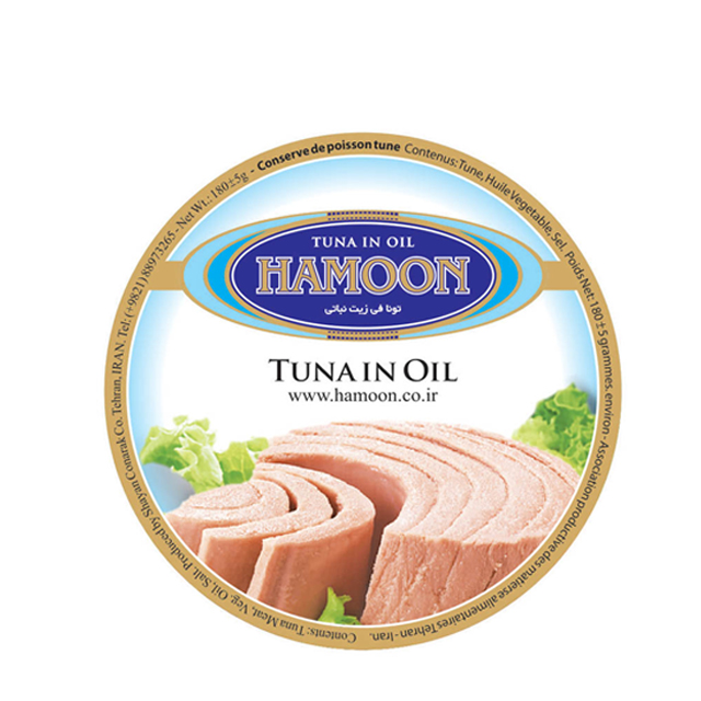 تن ماهی هامون 180 گرمی