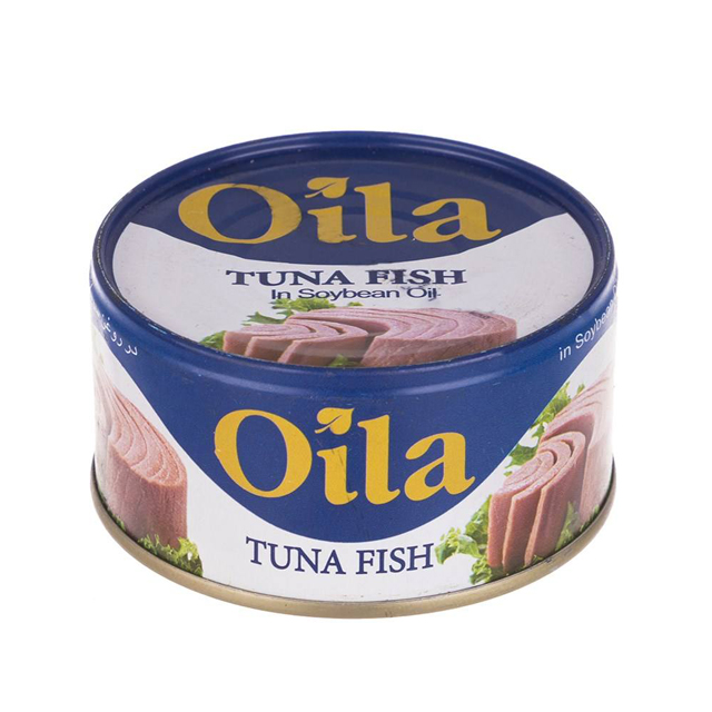 کنسرو تن ماهی در روغن سویا اویلا 180 گرمی