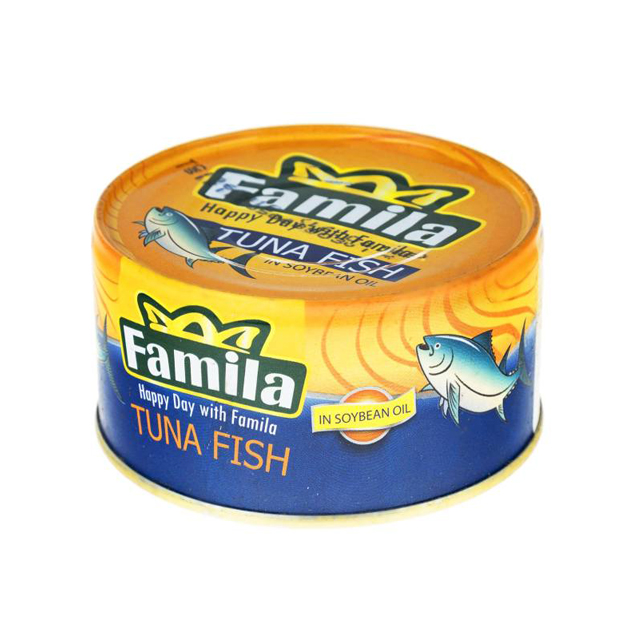 کنسرو تن ماهی در روغن فامیلا 180 گرمی
