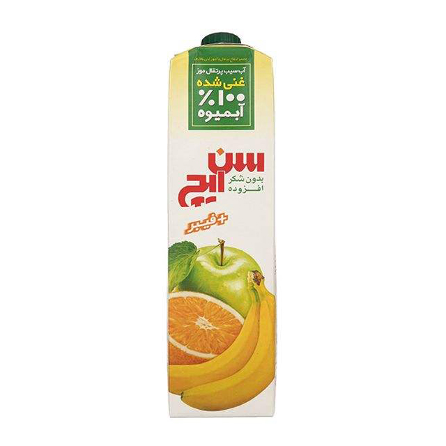 آب سیب پرتقال موز غنی شده سن ایچ 1000 میلی لیتری