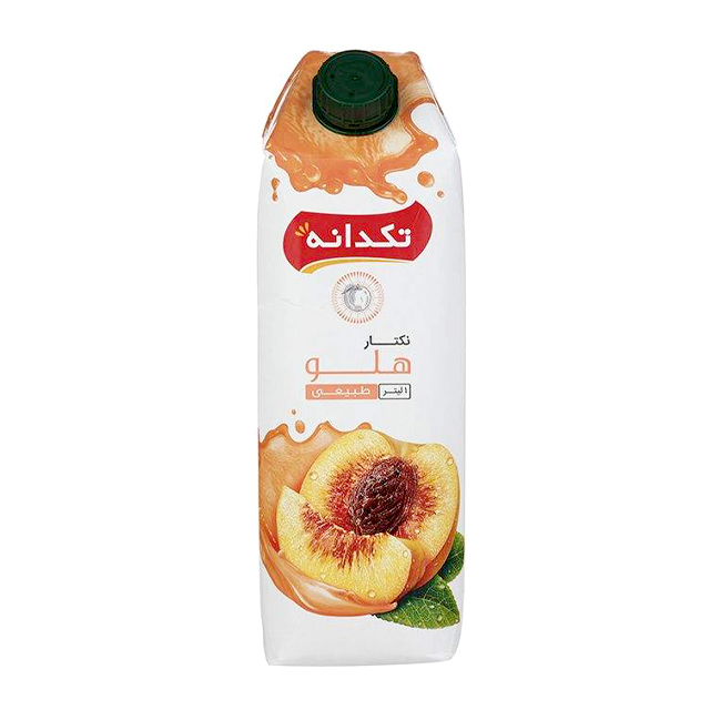 نکتار طبیعی هلو تکدانه  1000 میلی لیتری