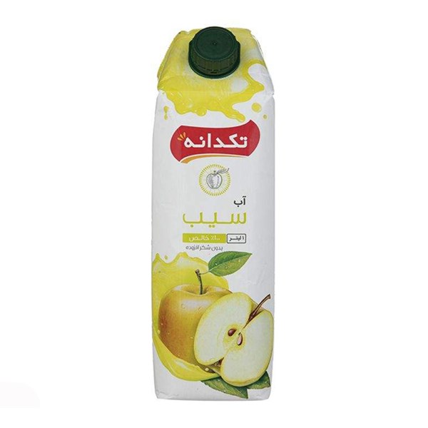 آب سیب تکدانه 1000 میلی لیتری