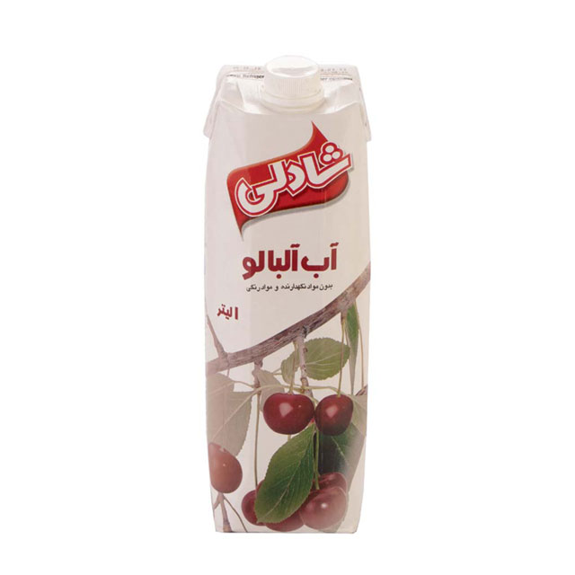 آب آلبالو شادلی 1000 میلی لیتری