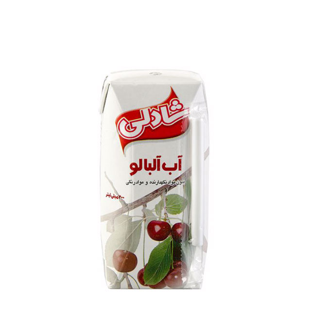آب آلبالو شادلی 200 میلی لیتری