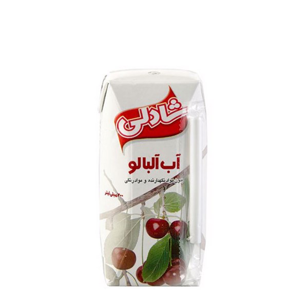 آب آلبالو شادلی 200 میلی لیتری