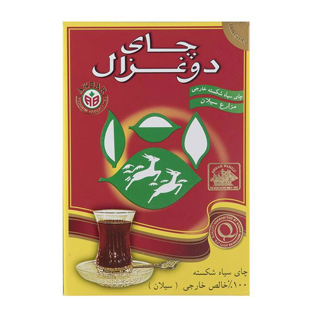 چای سیاه شکسته دوغزال 500 گرمی