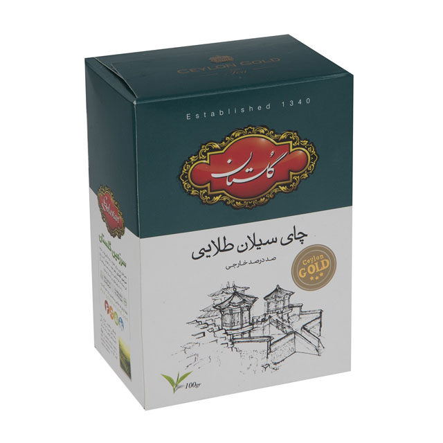 چای سیلان طلایی گلستان 100 گرمی