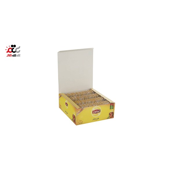 چای کیسه ای لیپتون مدل زرد نشان 100 عددی
