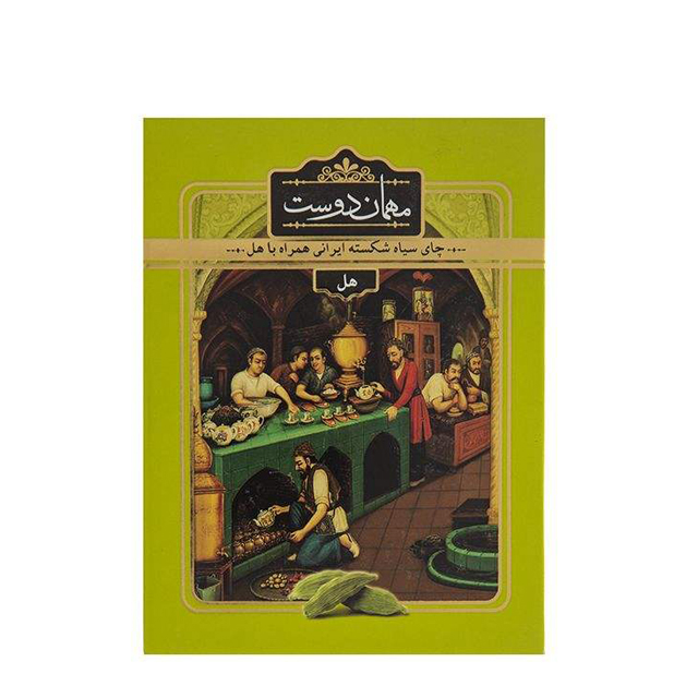 چای سیاه شکسته ایرانی با طعم هل مهمان دوست 150 گرمی