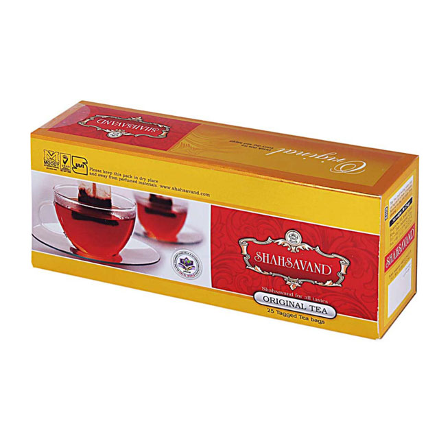 چای سیاه تی بگ شاهسوند 25 عددی