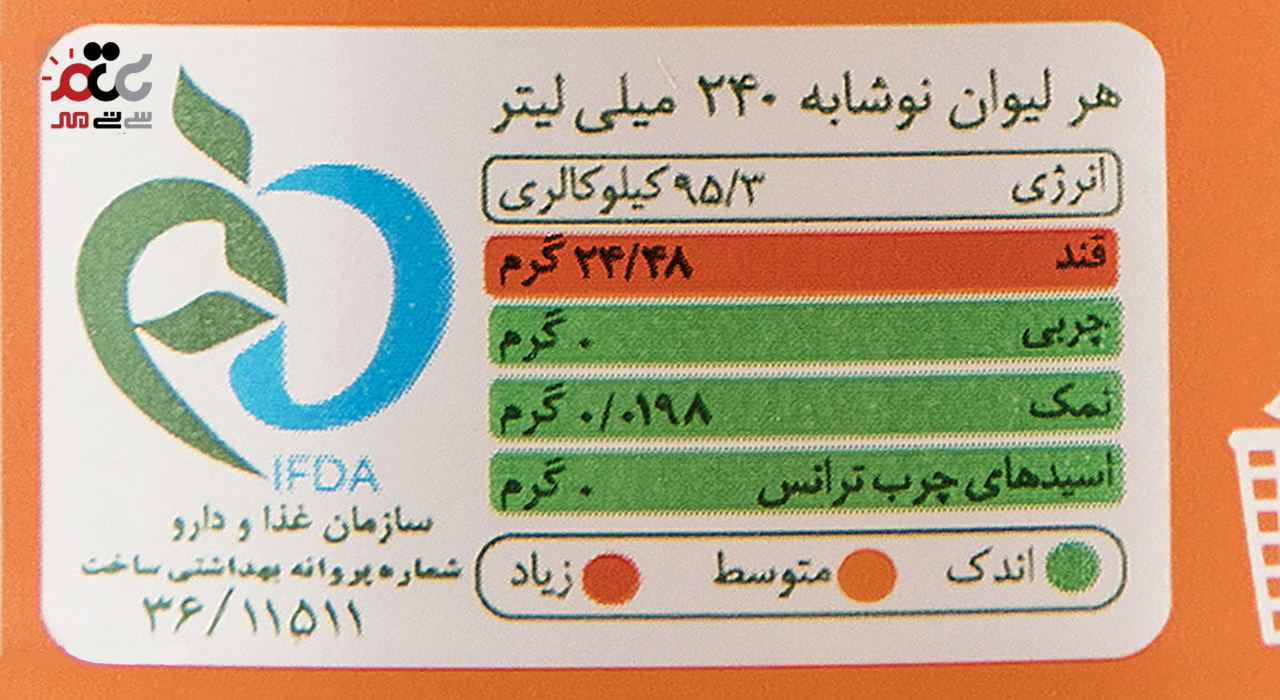 نوشابه گازدار میرندا با طعم پرتقال 1500 میلی لیتری