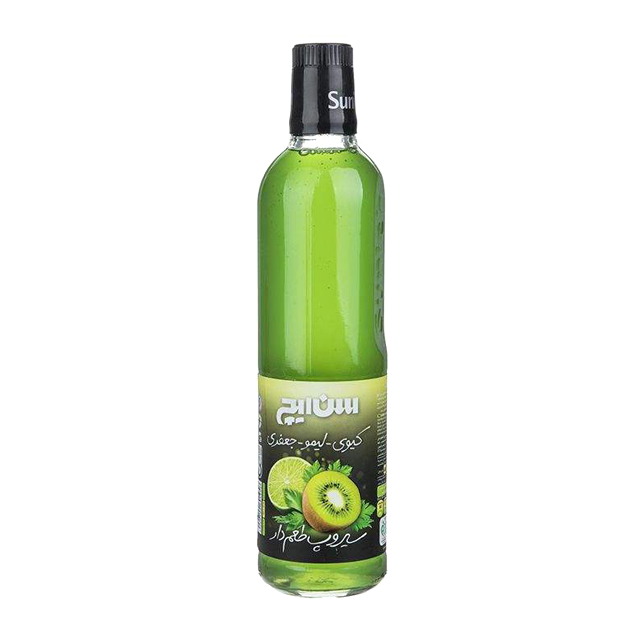 سیروپ کیوی ، لیمو و جعفری سن ایچ 780 گرمی