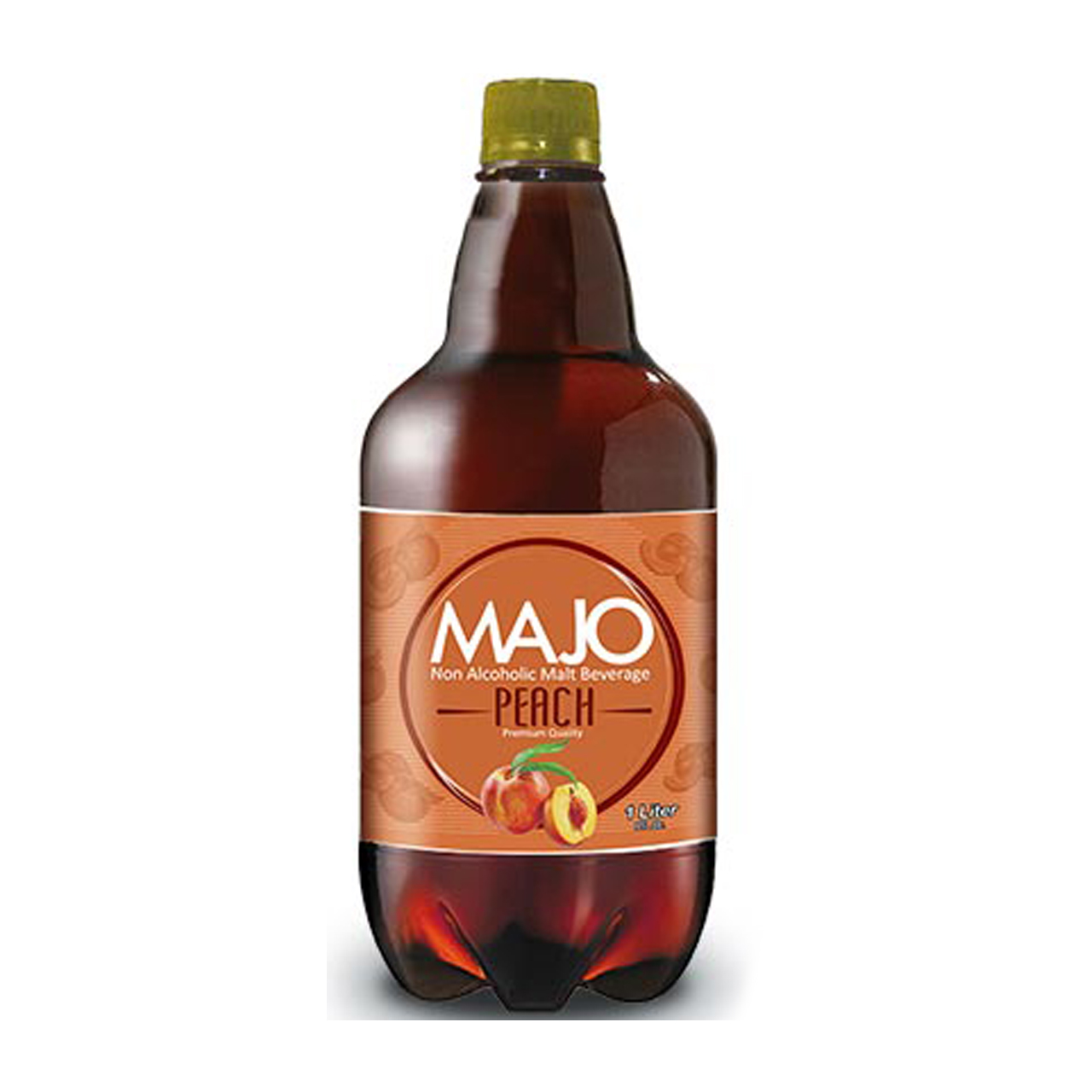 نوشیدنی مالت بدون الکل با طعم هلو ماجو 1000 میلی لیتری