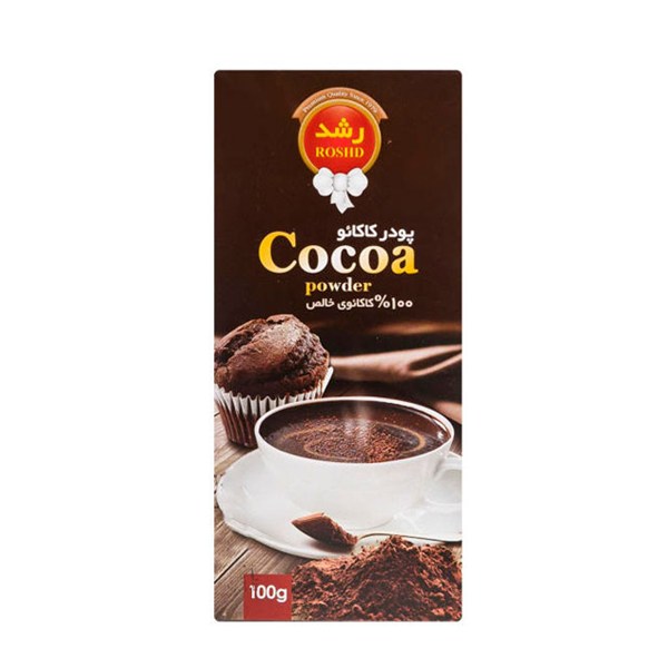 پودر کاکائو رشد 100 گرمی