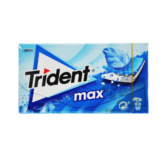 آدامس مکس تریدنت بدون قند با طعم اکالیپتوس بسته 14 عددی