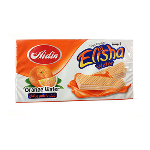 ویفر الیشا پرتقالی آیدین 80 گرمی