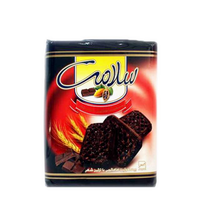 بیسکویت کاکائویی با تزئین شکر سلامت 1200 گرمی