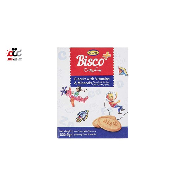 بیسکویت بیسکو پلاس گرجی 100 گرمی